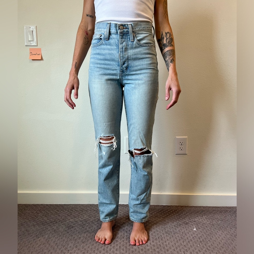 Madewell classic straight Jean -size 24